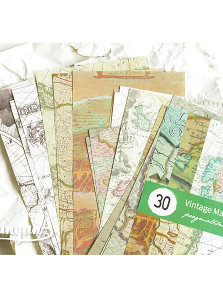 Vintage Material II - 30 pzas 2