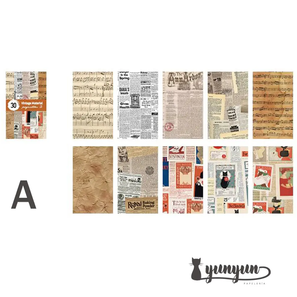 Vintage Material II - 30 pzas 5
