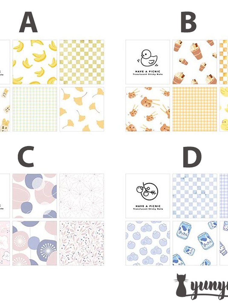 Set Papeles Mantequilla IV 5