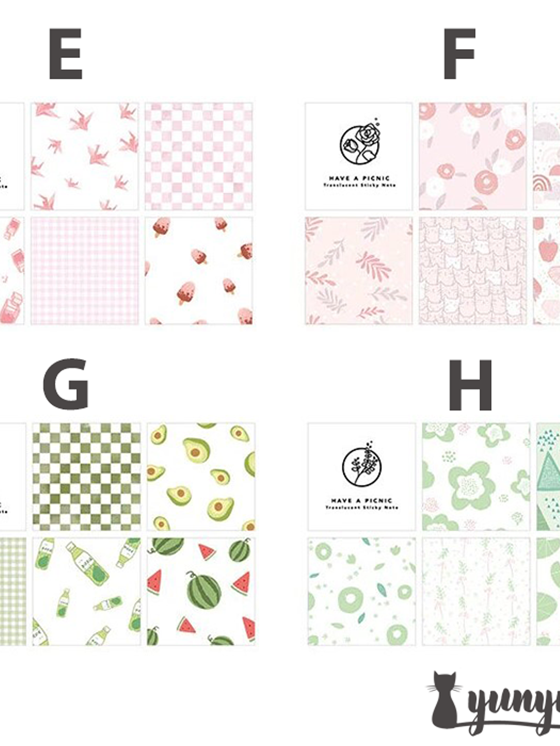 Set Papeles Mantequilla IV 6