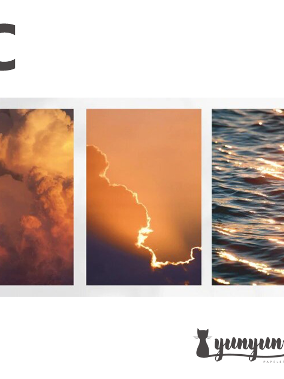 Set Papeles Mantequilla Paisajes - 15 pzas  6