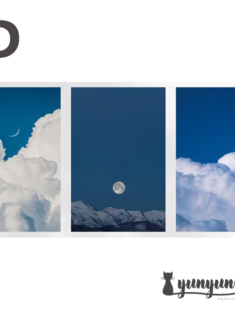 Set Papeles Mantequilla Paisajes - 15 pzas  7