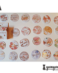 Caja Stickers Foil - 45 pzas