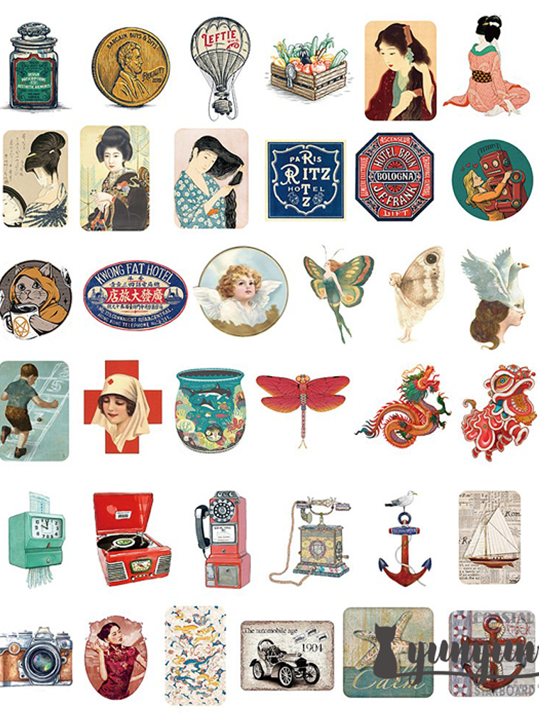 Caja XL VINTAGE - 200 pzas 2