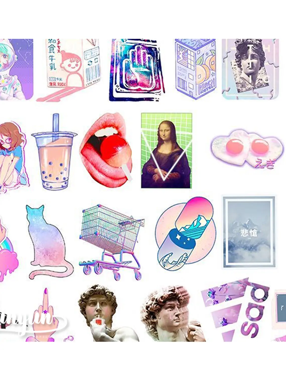 Caja XL Vapor Wave - 200 pzas 2