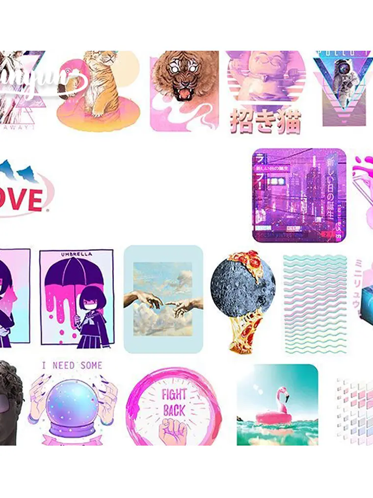 Caja XL Vapor Wave - 200 pzas 4