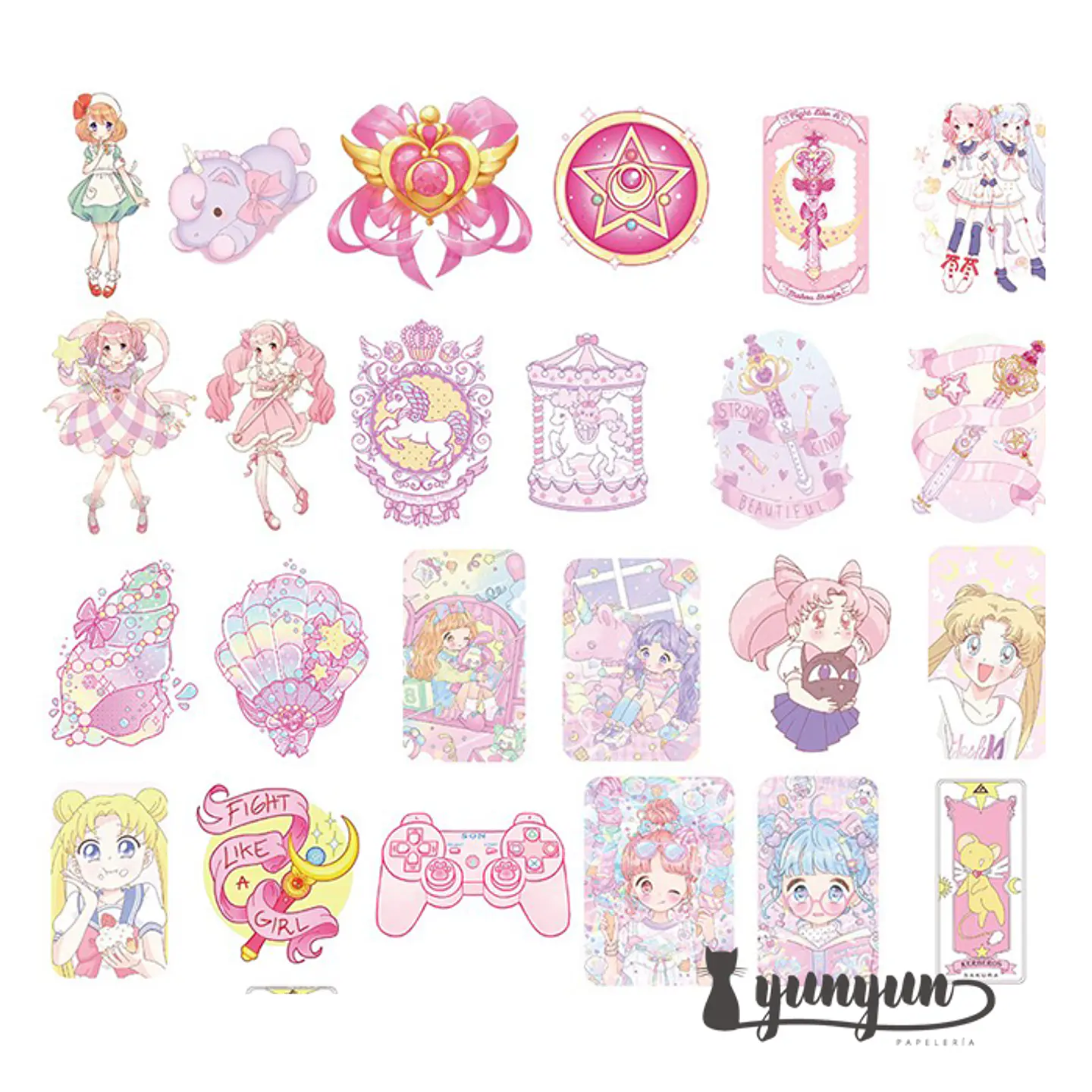 Caja XL Pink Anime - 200 pzas 2