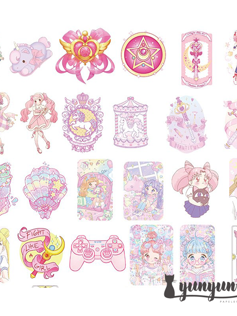 Caja XL Pink Anime - 200 pzas 2