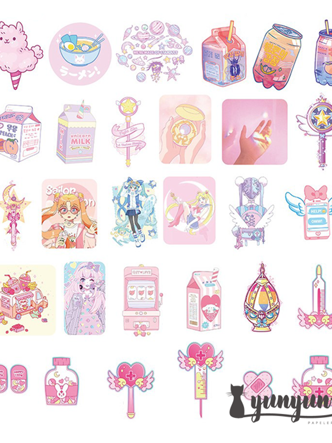 Caja XL Pink Anime - 200 pzas 3