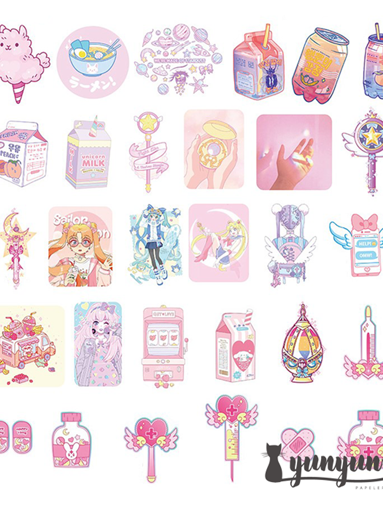 Caja XL Pink Anime - 200 pzas 3