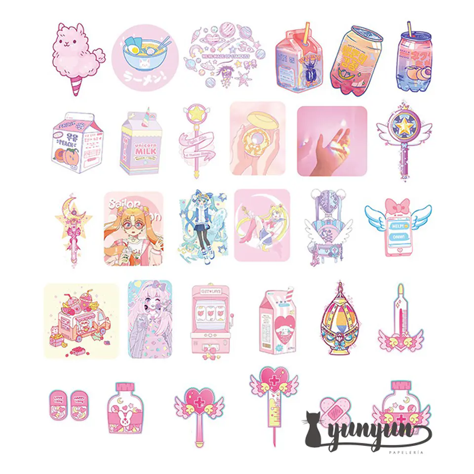 Caja XL Pink Anime - 200 pzas 3