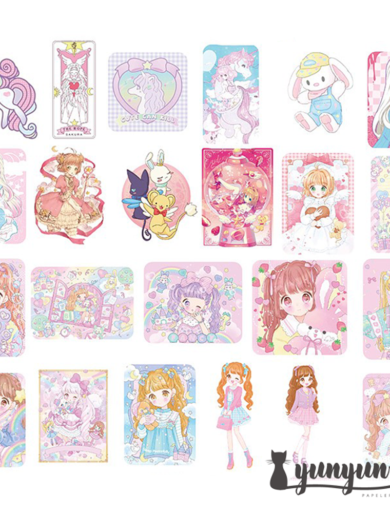 Caja XL Pink Anime - 200 pzas 5