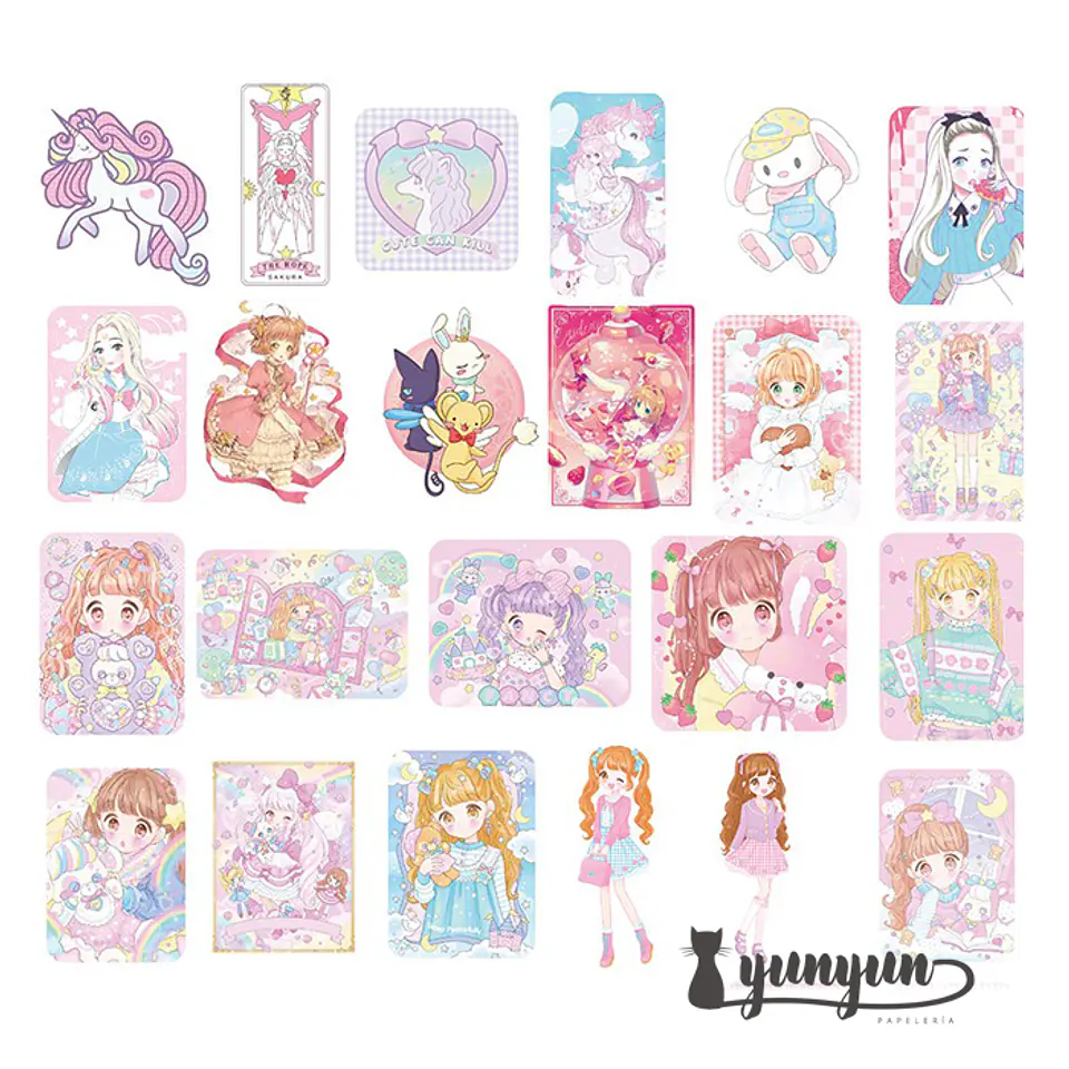 Caja XL Pink Anime - 200 pzas 5
