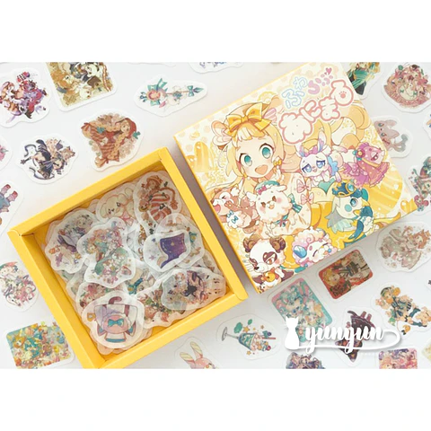 Caja XL Yellow Anime - 200 pzas