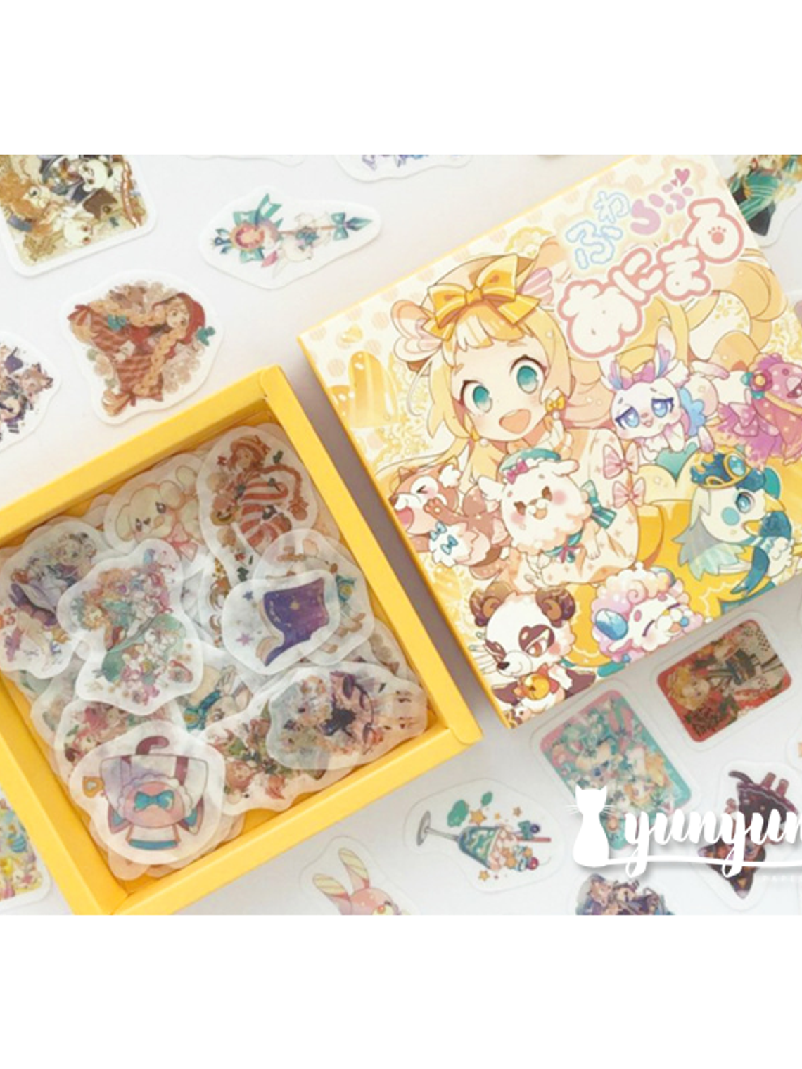 Caja XL Yellow Anime - 200 pzas 1