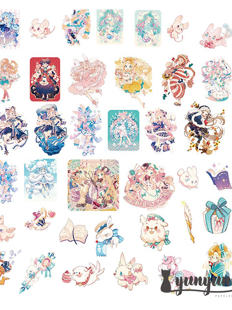 Caja XL Yellow Anime - 200 pzas 2