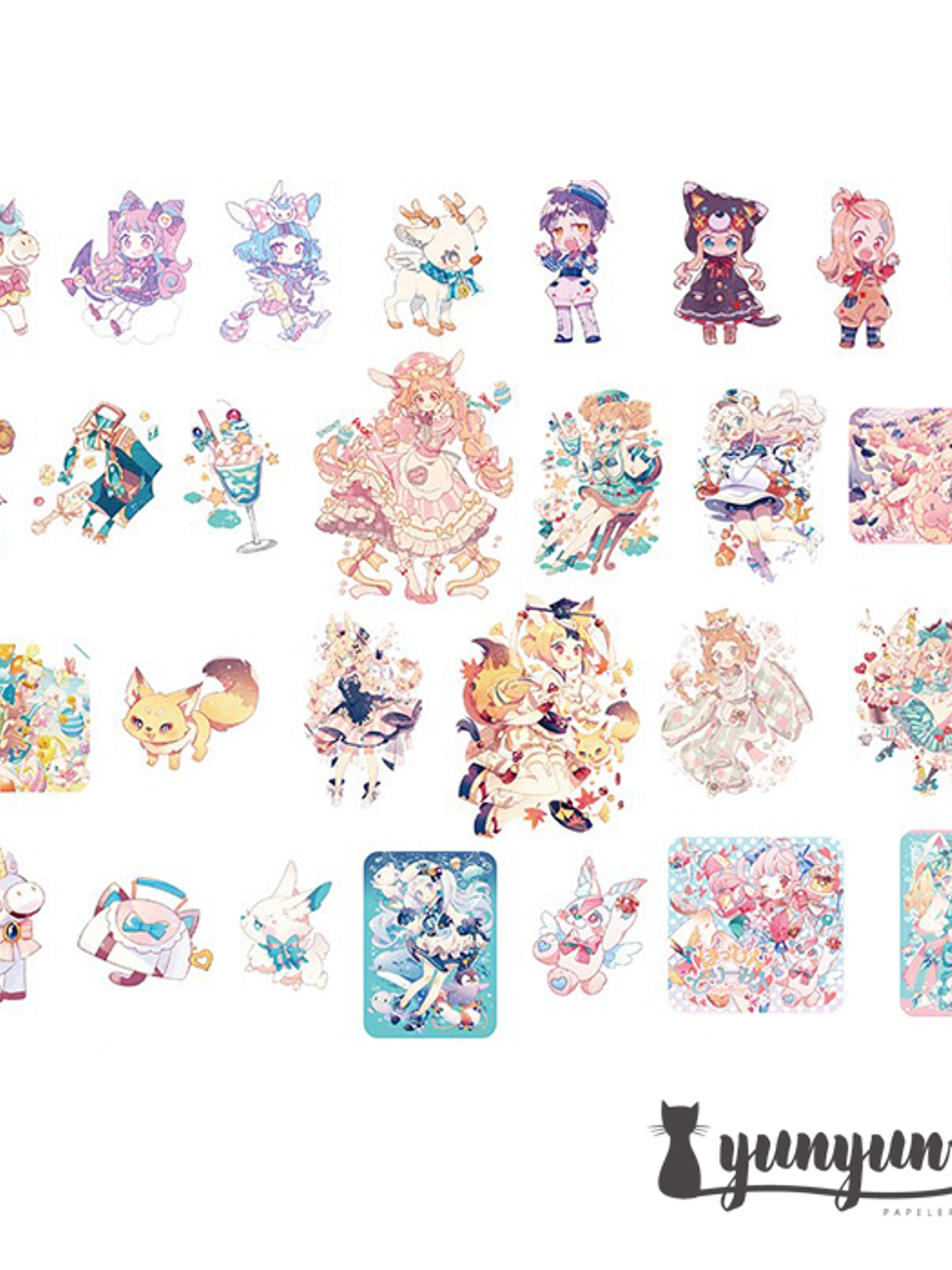 Caja XL Yellow Anime - 200 pzas 4