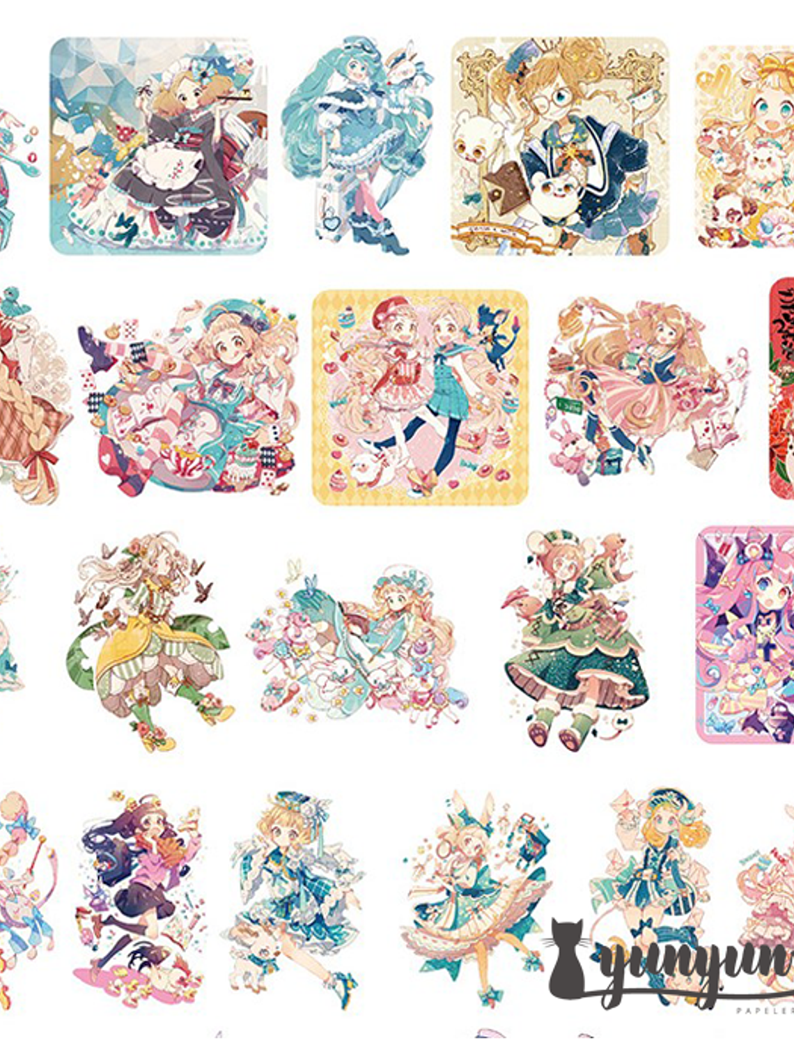 Caja XL Yellow Anime - 200 pzas 5