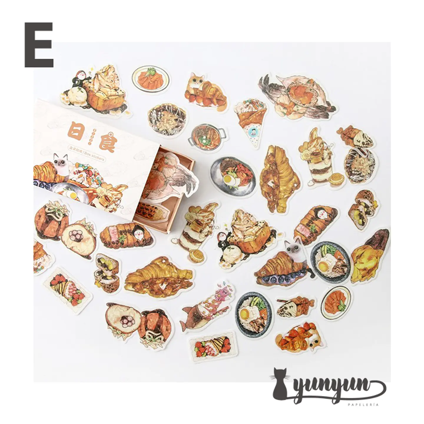 Vintage Sticker Box II - 40 pzas 4