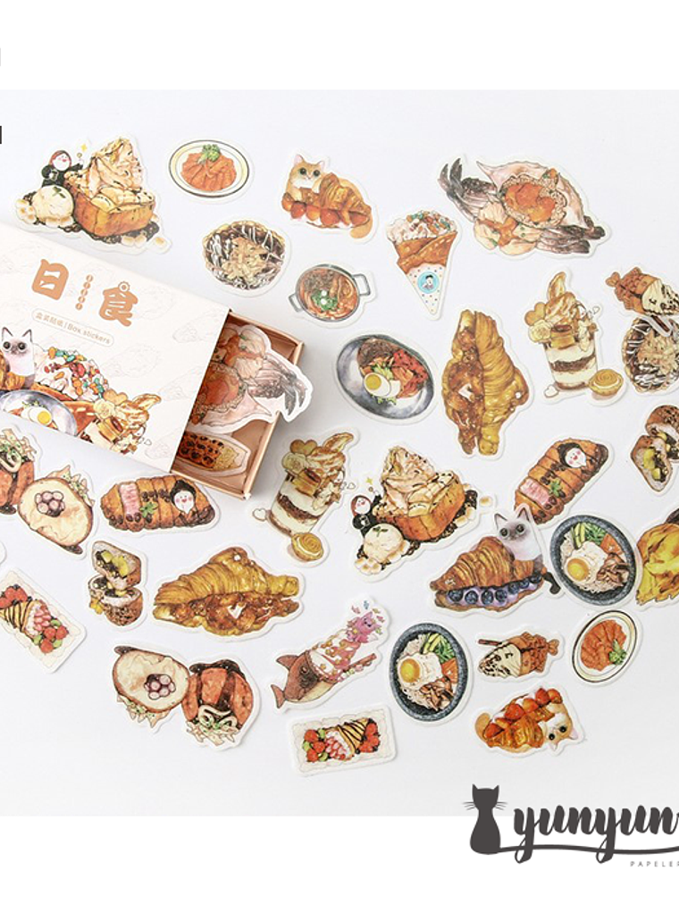 Vintage Sticker Box II - 40 pzas 4