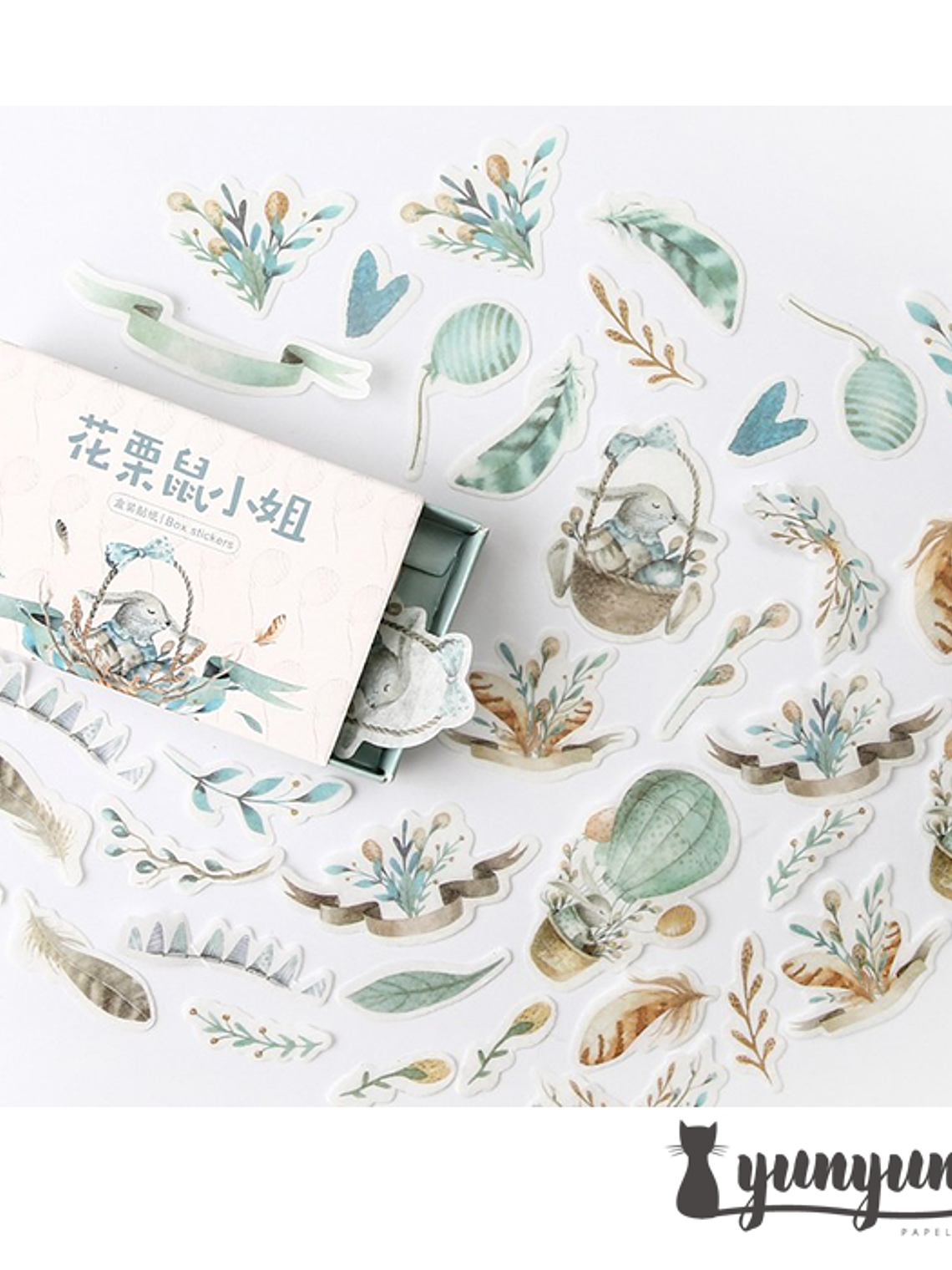 Vintage Sticker Box II - 40 pzas 5