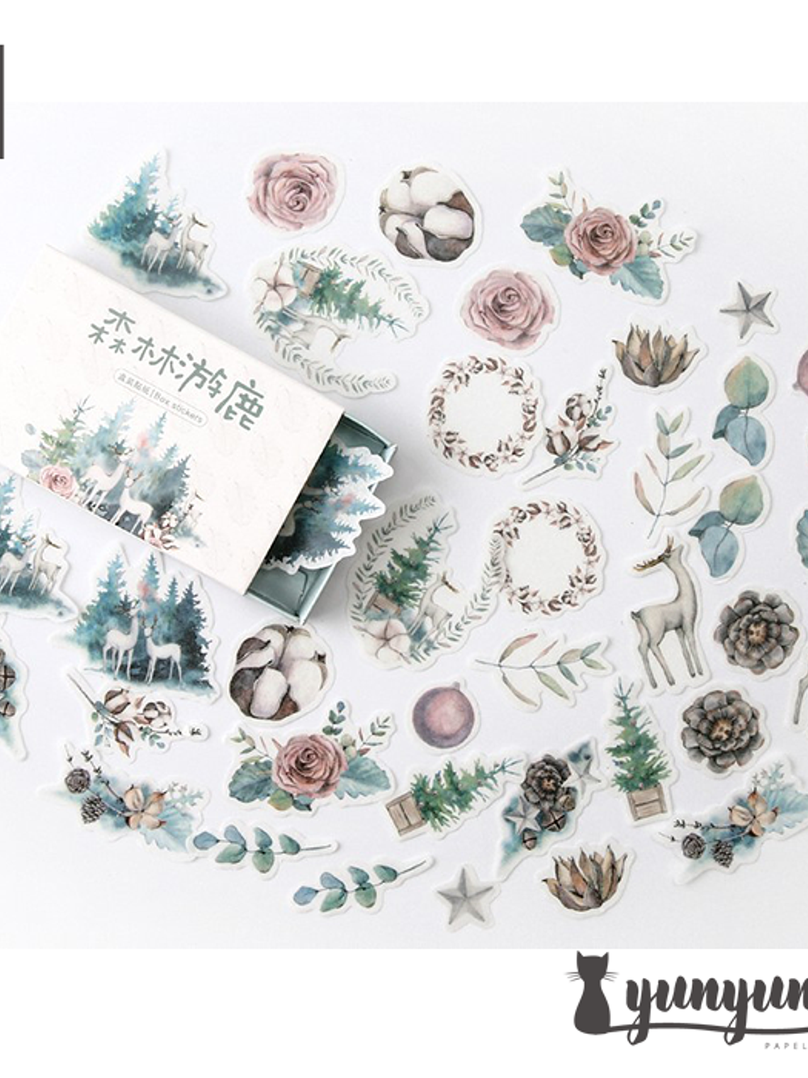 Vintage Sticker Box II - 40 pzas 7