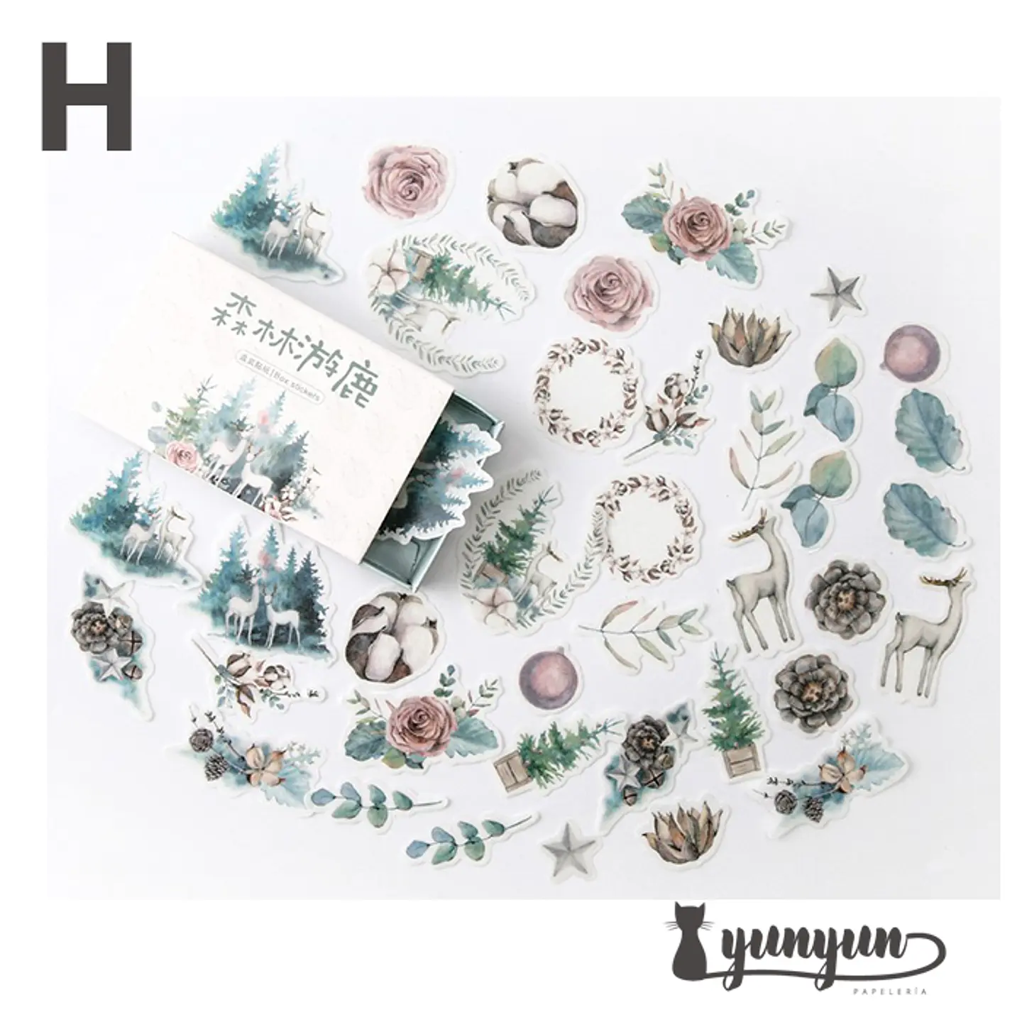 Vintage Sticker Box II - 40 pzas 7