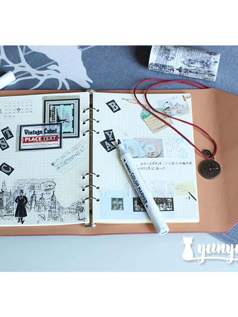 Cuaderno Binder Colores - 23,5cm 6