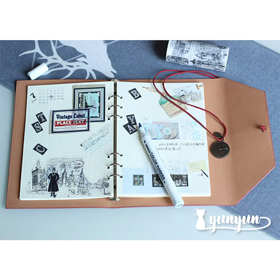 Cuaderno Binder Colores - 23,5cm 6