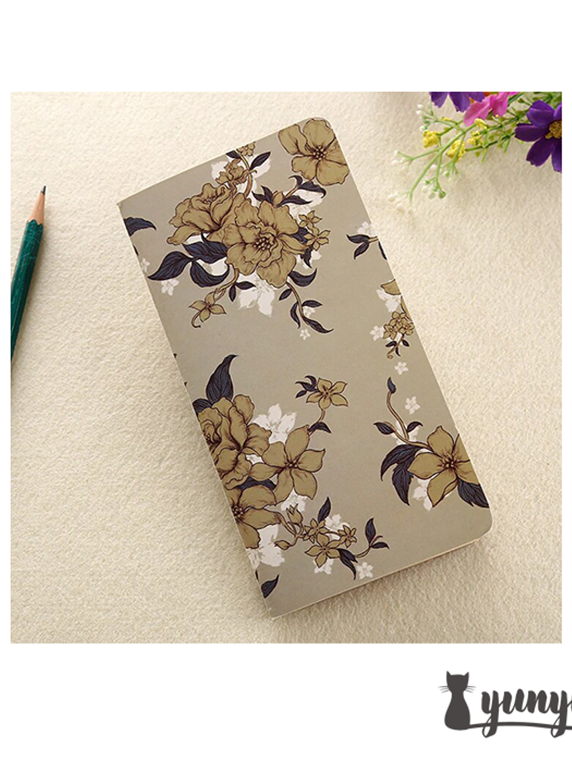 Libreta Floral - 17cm 4