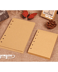 Respuesto Cuaderno Binder - Hojas Craft