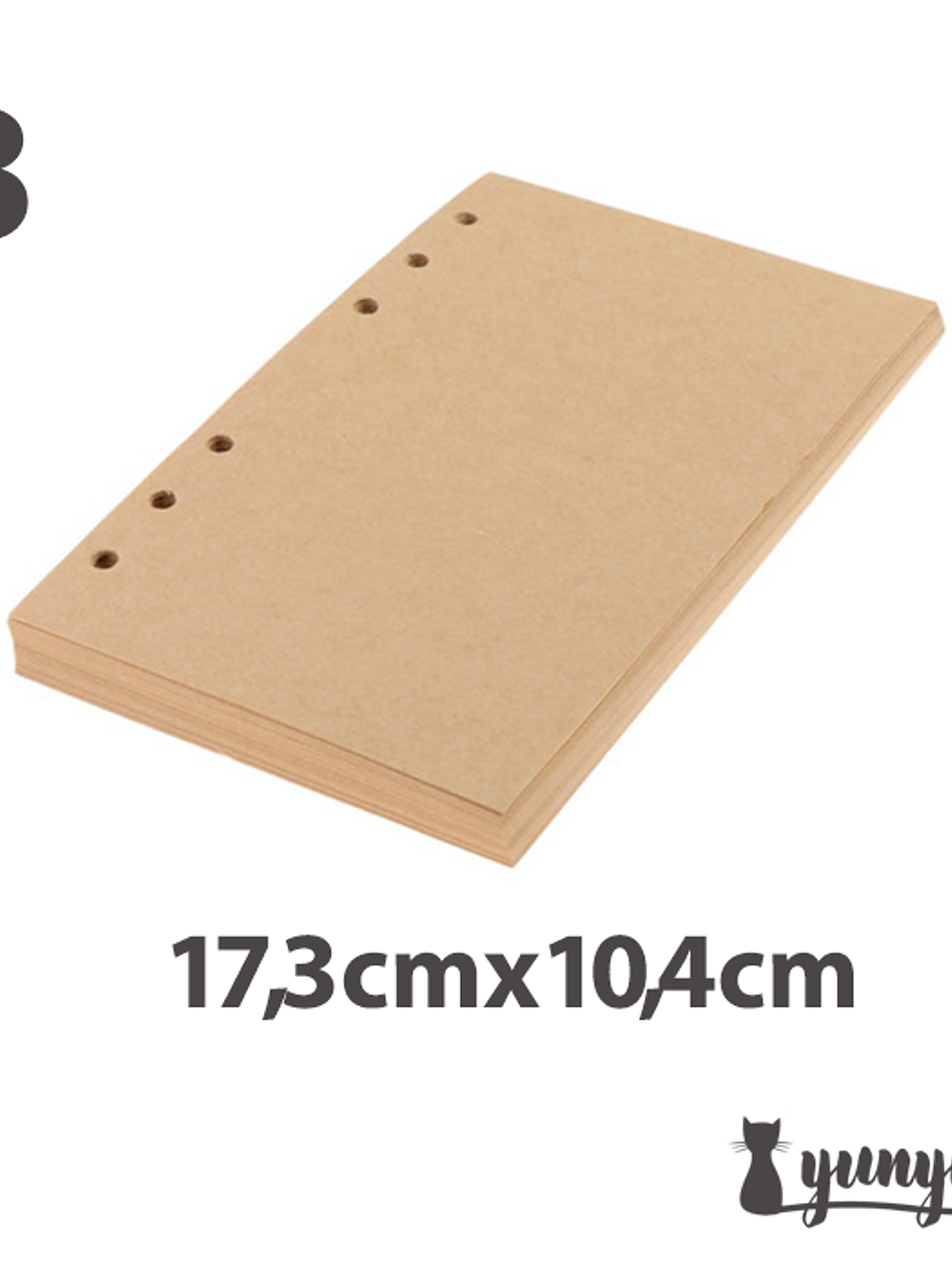 Respuesto Cuaderno Binder - Hojas Craft 4