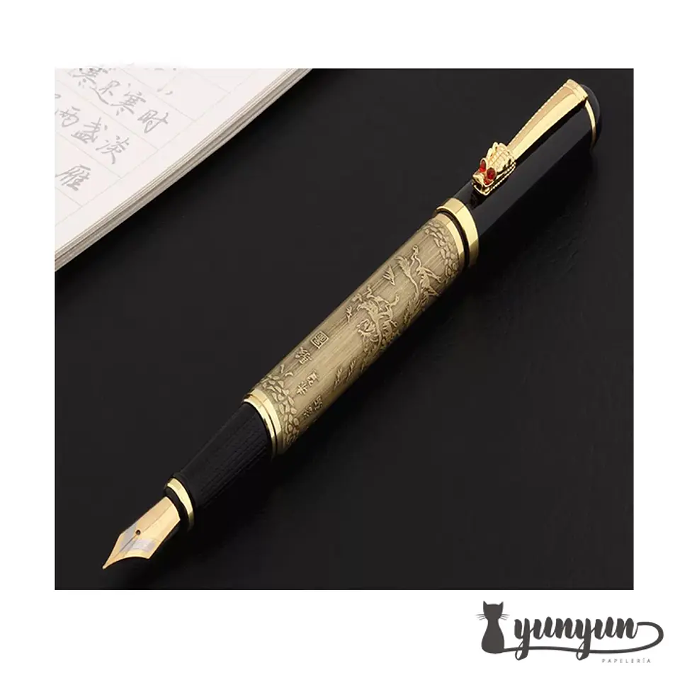 Pluma YOU PING 861 Dragón 4