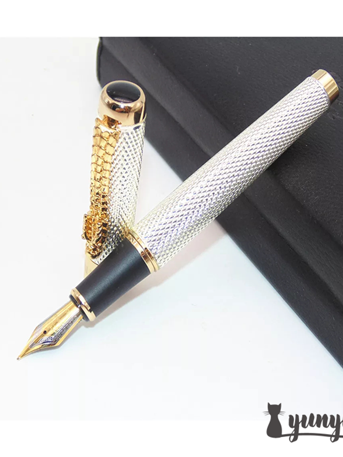 Pluma JINHAO 1200 - Plateado 1