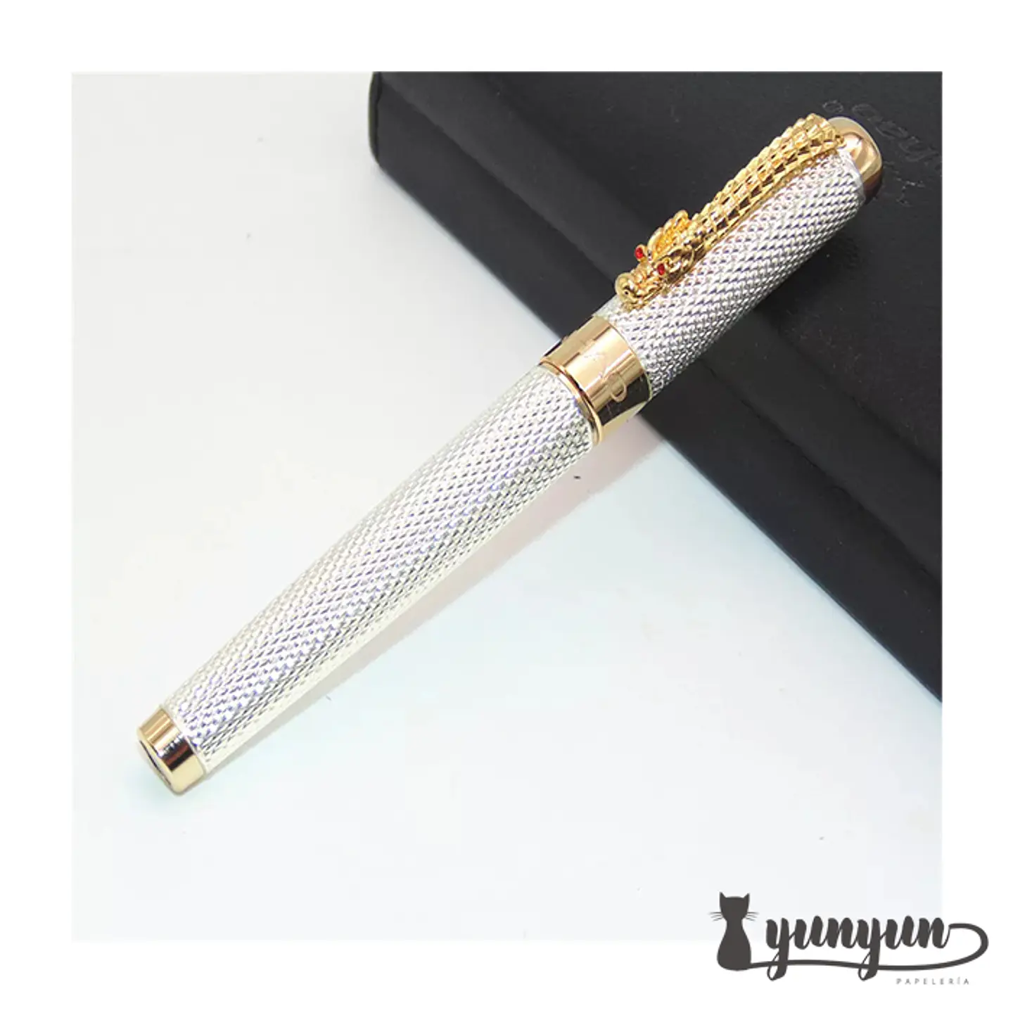 Pluma JINHAO 1200 - Plateado 2
