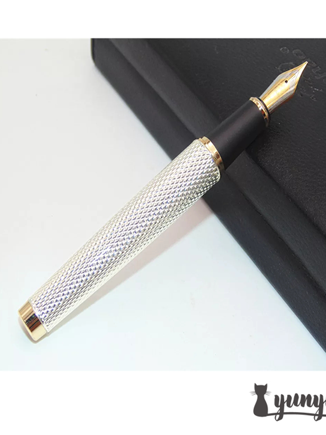 Pluma JINHAO 1200 - Plateado 3