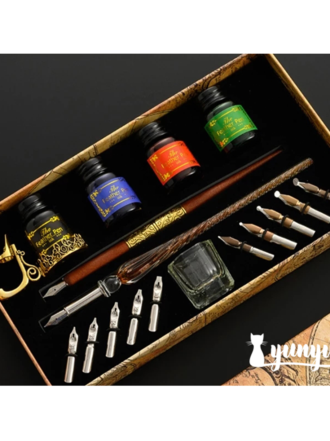 Kits Plumas de Inmersión - Mapa Mundi 1