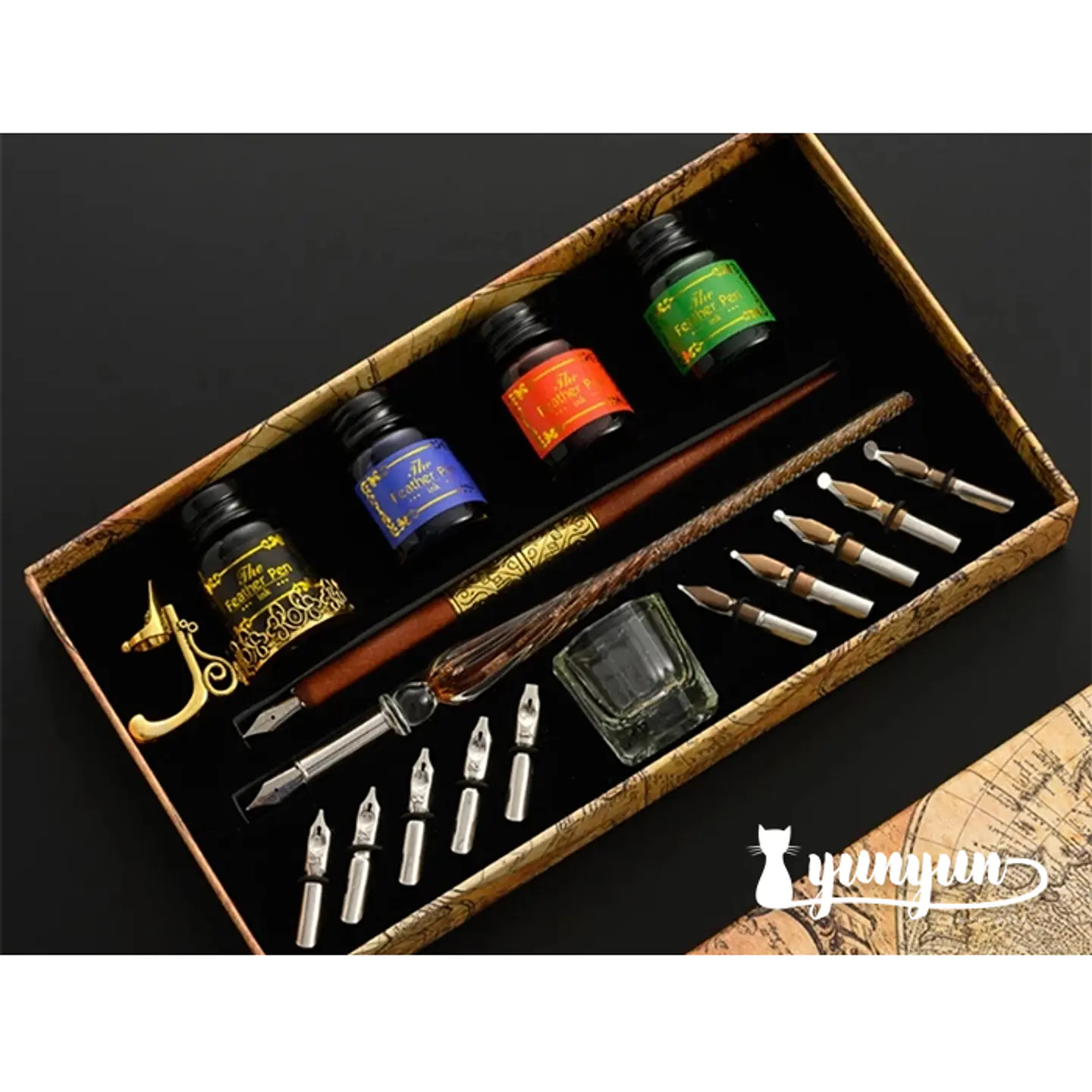 Kits Plumas de Inmersión - Mapa Mundi 1