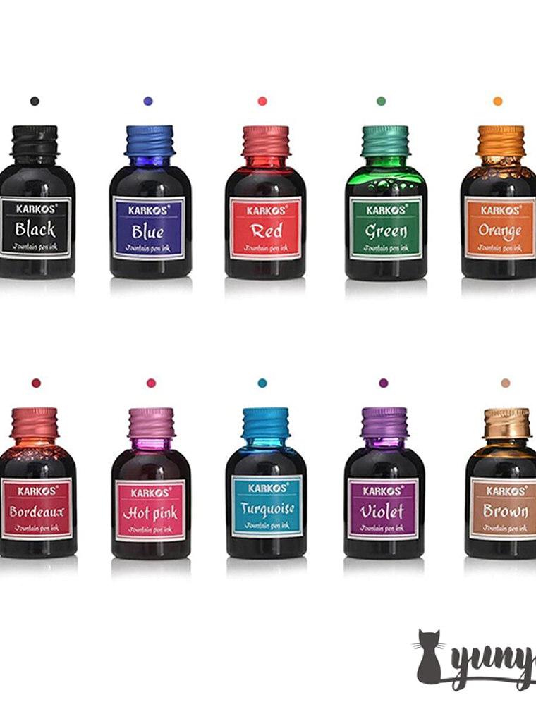 Tinta para Pluma Karkos - 30 ml 3