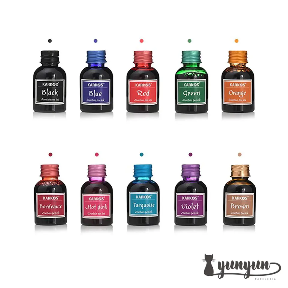 Tinta para Pluma Karkos - 30 ml 3