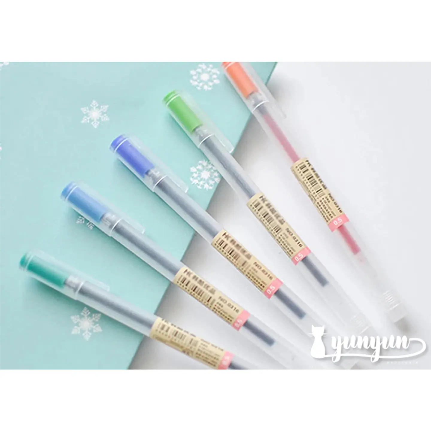 Set Lápices Gel - 12 Colores 2