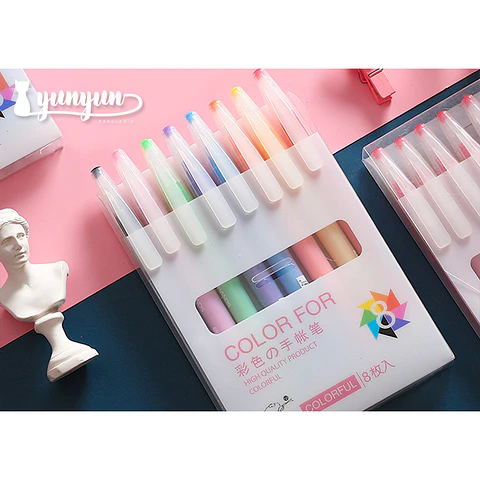 Lápices Gel - Colourful 8