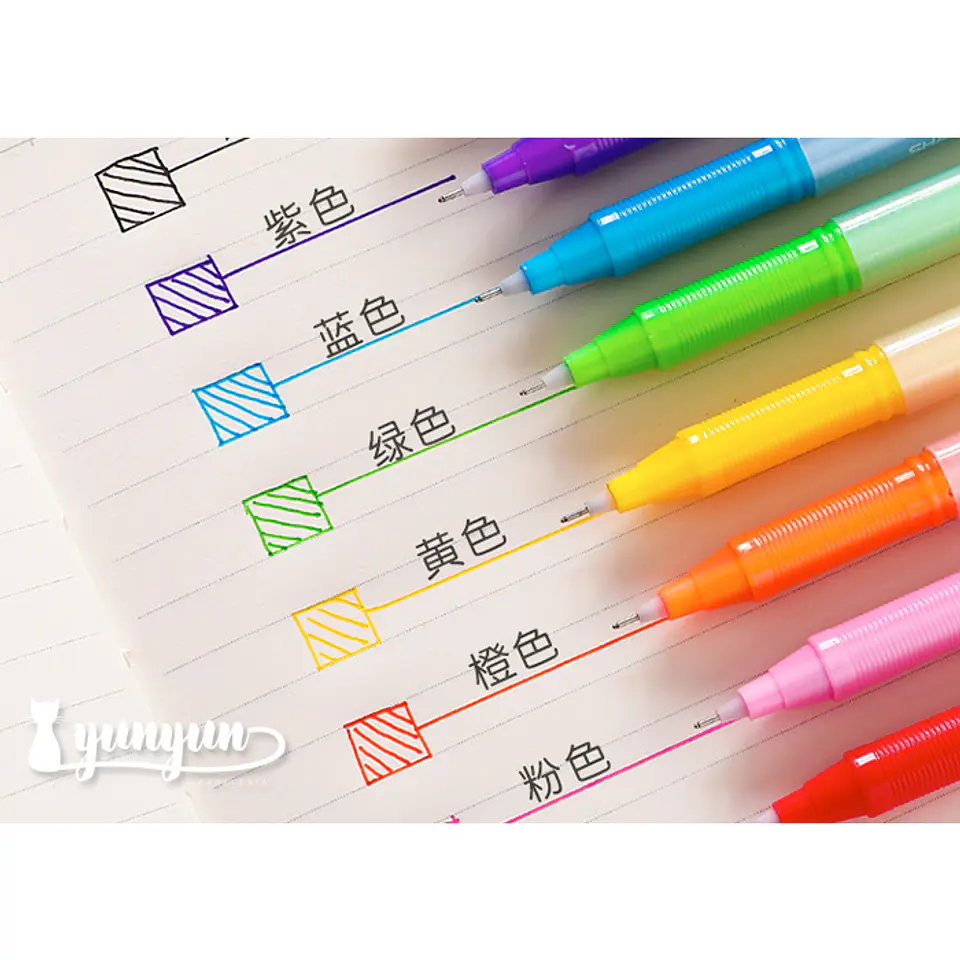 Lápices Gel - Colourful 8 2