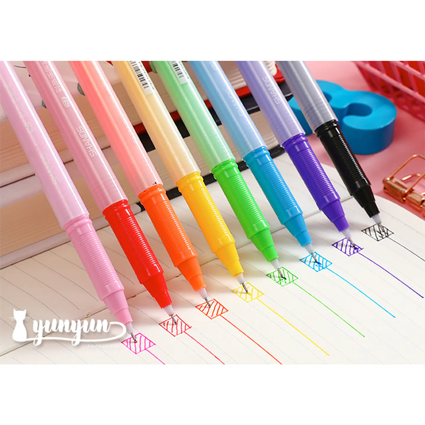 Lápices Gel - Colourful 8 3
