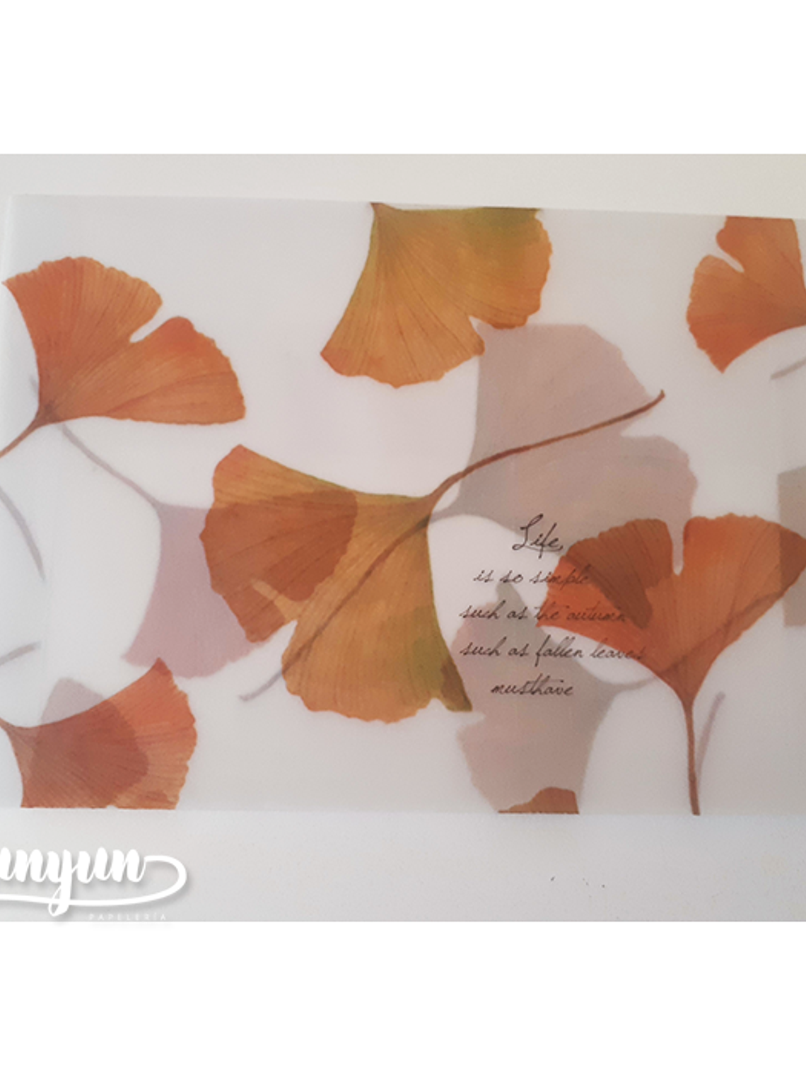 Sobres Otoño Papel Diamente 12 pzas - 16cm 4