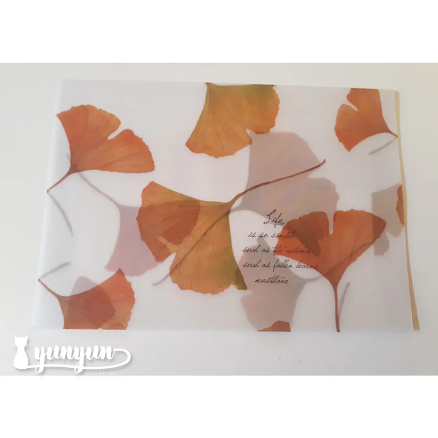 Sobres Otoño Papel Diamente 12 pzas - 16cm 4