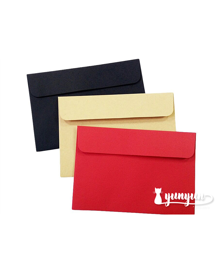 Set Sobres Colores 16x11cm - 5 pzas