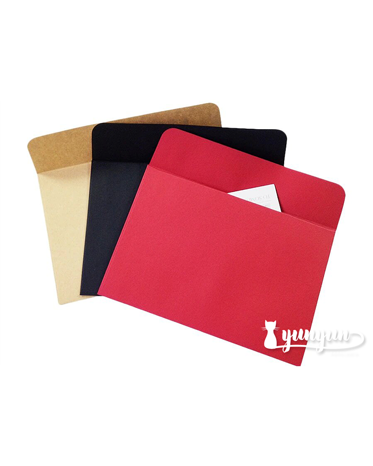 Set Sobres Colores 16x11cm - 5 pzas