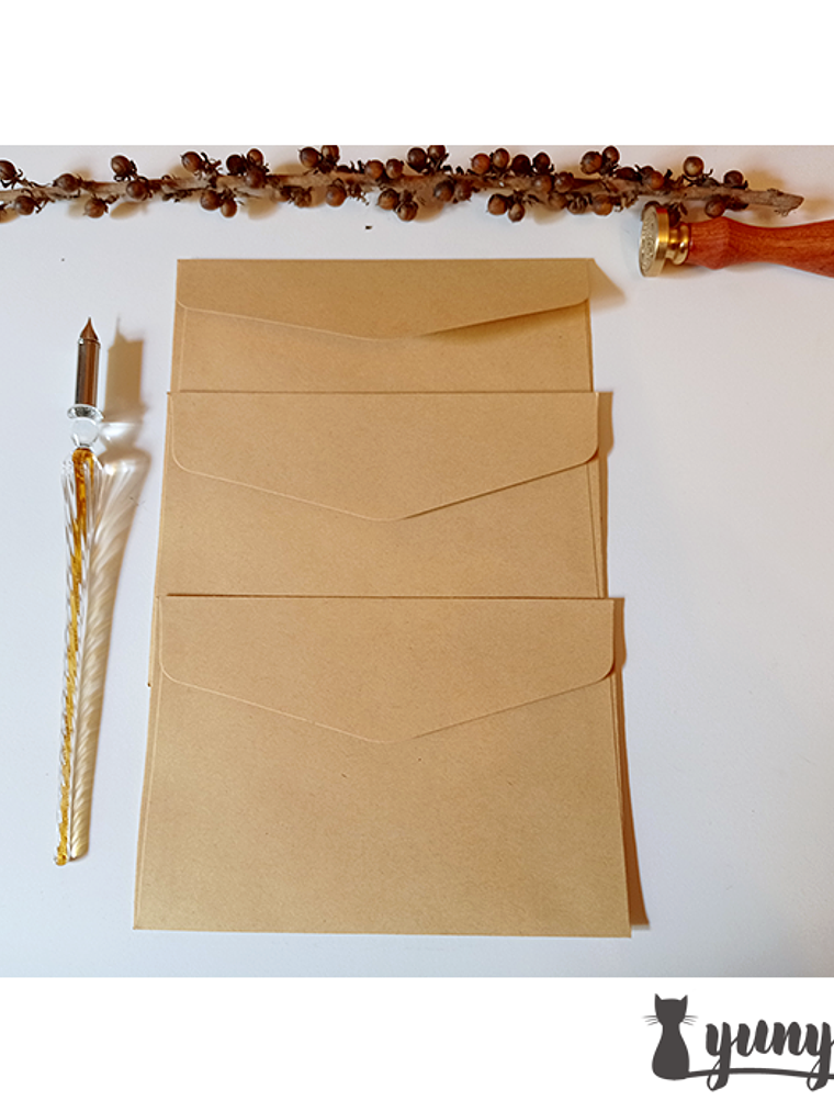 Sobres Kraft II 10 pzas - 16x11cm 4