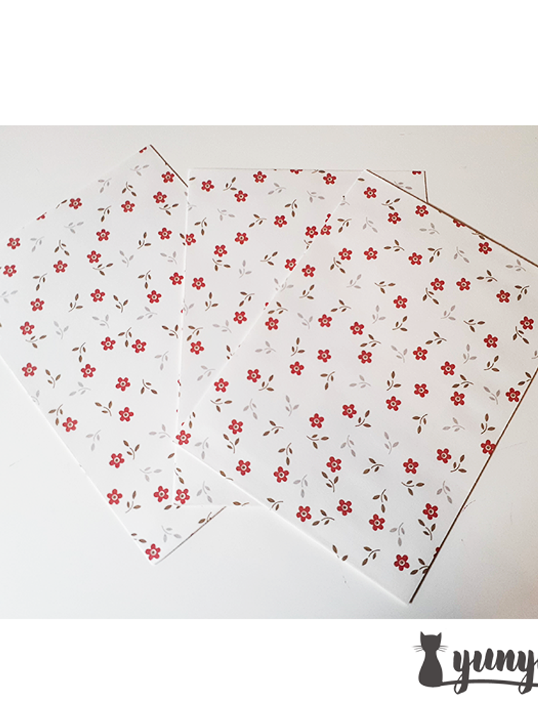 Set Sobres Floral - 9 pzas 7